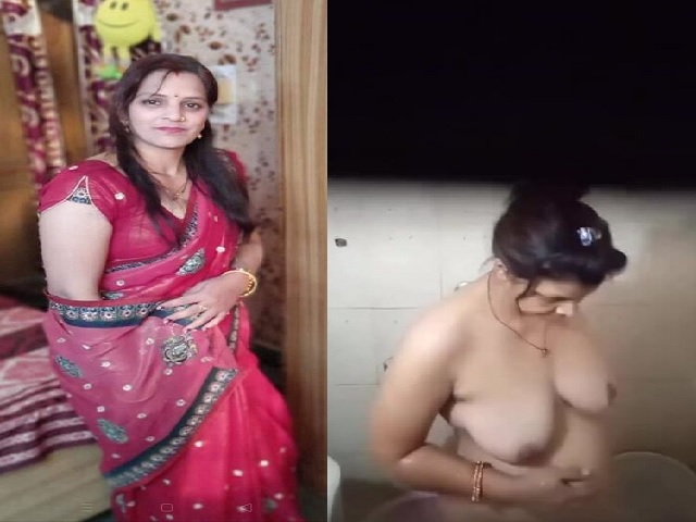 Hindi Mom Bathing Caught Horny Son Incest Sex