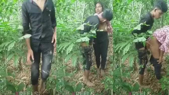 Village girl jungle me jabardast chudai